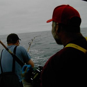 Double Tuna on!