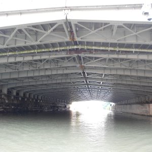 The world\'s widest bridge at Lockport