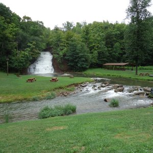 This park is by the canal at Holley
