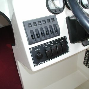 Blue Seas panel for E-80, DSM, Sea Talk, Compass and 2 VHF