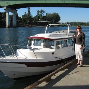 Captain Casey next to My Heaven