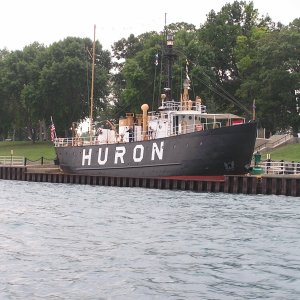 Port Huron, Michigan Coast Guard Appreciation Day Boat Parade 8-20-2005