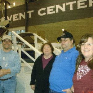 (R/J):Tom (Susan E), Laurie & Jim(Laurna Jo) & Susan (Susan E). Robbin (Anita Marie) in the background.