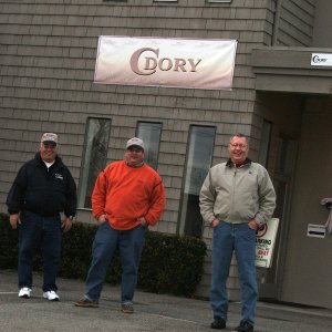 (Byrdman) East Side Gang:  Byrdman, Terry Myers and Bill Parolari