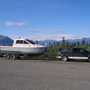 Headed for home on the Alaska Highway