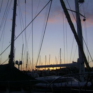 Sun setting on another great day