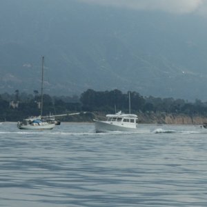 I took this photo because I like the Lobster Boat