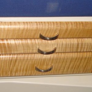 Curly Maple Drawer Fronts