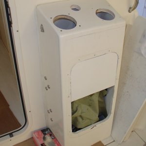 Add panel so door can be lowered