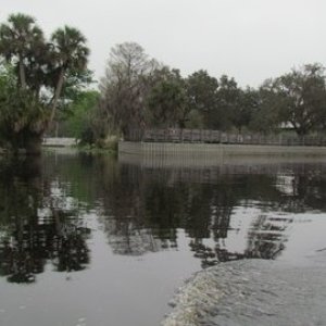 ED Stone ramp from the St. John's river