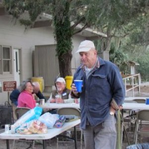Media 'Tom from the boat Out 2 C who along with his wife Joyce organized the gathering.' in album 'South of Hontoon State Park on the Saint John's gatorville'