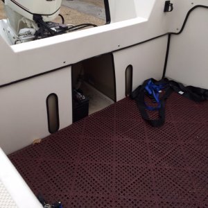 Added flat cockpit deck