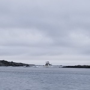 Boat in boat passage