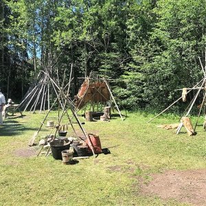 Some photos from the Grand Portage National Monument