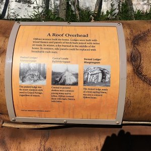 Some photos from the Grand Portage National Monument