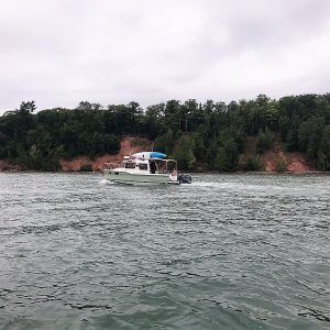 Mystery Girl in Big Bay, Madeline Island, Apostles