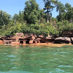 Devils Island Sea Caves