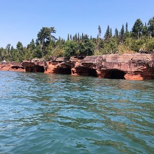 Devils Island Sea Caves