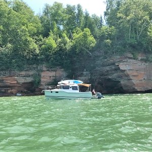 Media 'Meyers Beach Sea Caves Apostle Islands' in album 'Some photos from the Grand Portage National Monument'