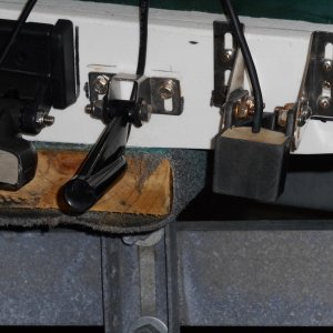 Transducer Starboard mount.