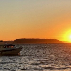 Sunset Cruise taken from friends boat