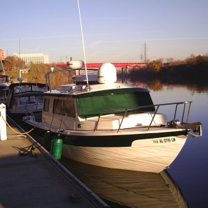 C-Pearl sleeping at the Nashville dock