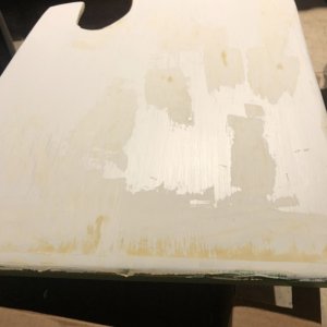 2 coats of prekote filling with Water Putty