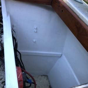 After - Got a coat of primer on between storms