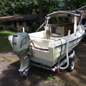 Media '1993 16\' ANGLER WITH SEAT BOXES and top' in album '1993 16\' ANGLER WITH SEAT BOXES and rear storage slot'