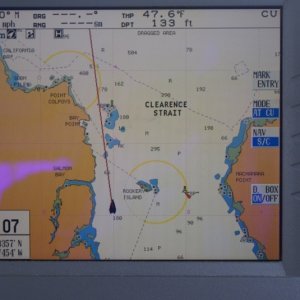 Inside Passage 2011 093 - Northbound, \'Clearance'\ (sic) Strait