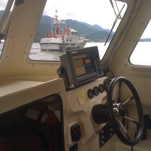 Under tow at 10 kts
