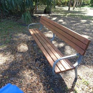 C Dory memorial bench