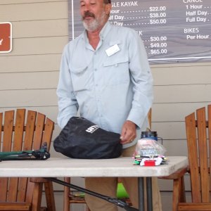 James of Molly Brown, has a cooking "goodie"