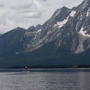 Jackson Lake, Grand Teton National Park

The Mrs. doing her paddleboard thing.