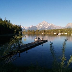 Jackson Lake, Grand Teton National Park

Time to hit the road. We'll miss you Jackson Lake.