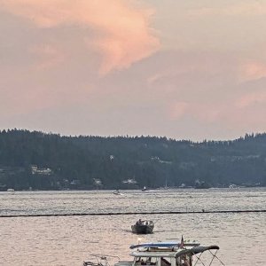 Desert Dory on Coeur d\'Alene lake