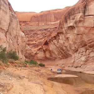 The start of a hike.