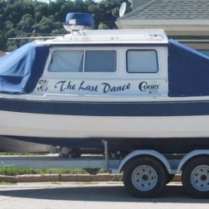 "Last Dance" Very nice travel canvas set up