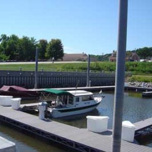 South end of Guttenberg Marina.