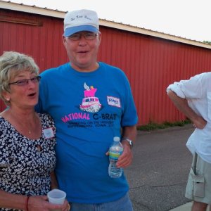 Media 'Terry - "Last Dance"  (from Attica New York) having a great time with Karen from Guttenberg.' in album 'Mississippi River C-Bratts 2011'