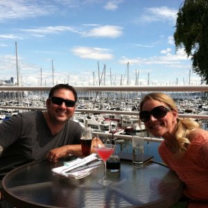 happy hour at palisade before concert