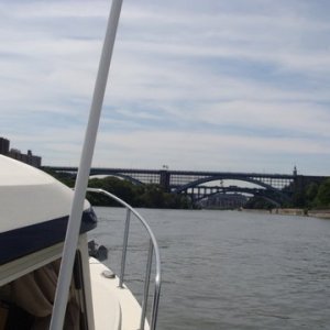 Media 'DSC02526 Lots of bridges to look at on the Harlem River' in album 'DSC02484 Looking at Manhatten from Sandy Hook Bay'