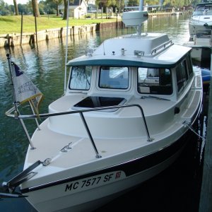 Stopped at Fawn Island to visit Larry K and The Odyssey.