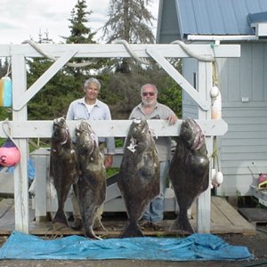 A great fishing day on the High Tide.