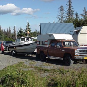 Beach launching rig