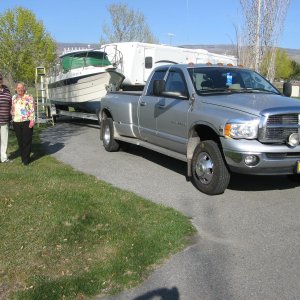 April 09; Ready for trip to Alaska