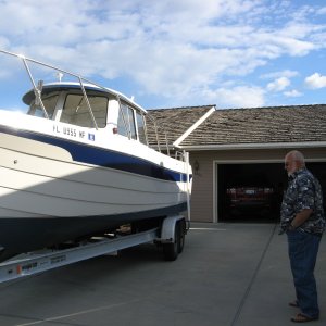 Gazing at my new "prize" in Wenatchee, Washington