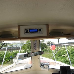 SHELF/MOUNT FOR SOUND SYSTEM & FAN