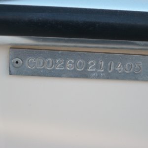 Hull ID Plate