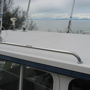 New Grab Rails on Cabin Roof